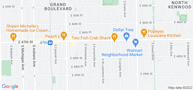 Map of business location