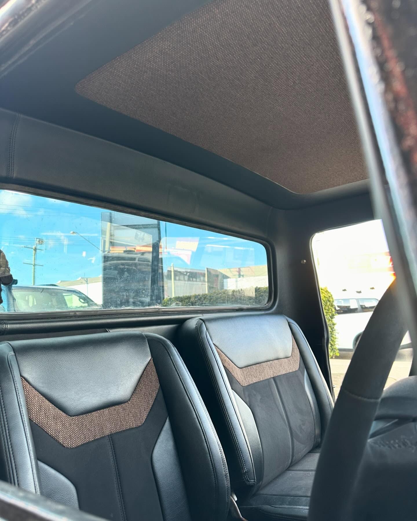 The Back Seat of a Truck With a Sunroof — Currumbin Trimmers In Currumbin Waters, QLD