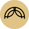 An icon of a suit and tie in a circle.