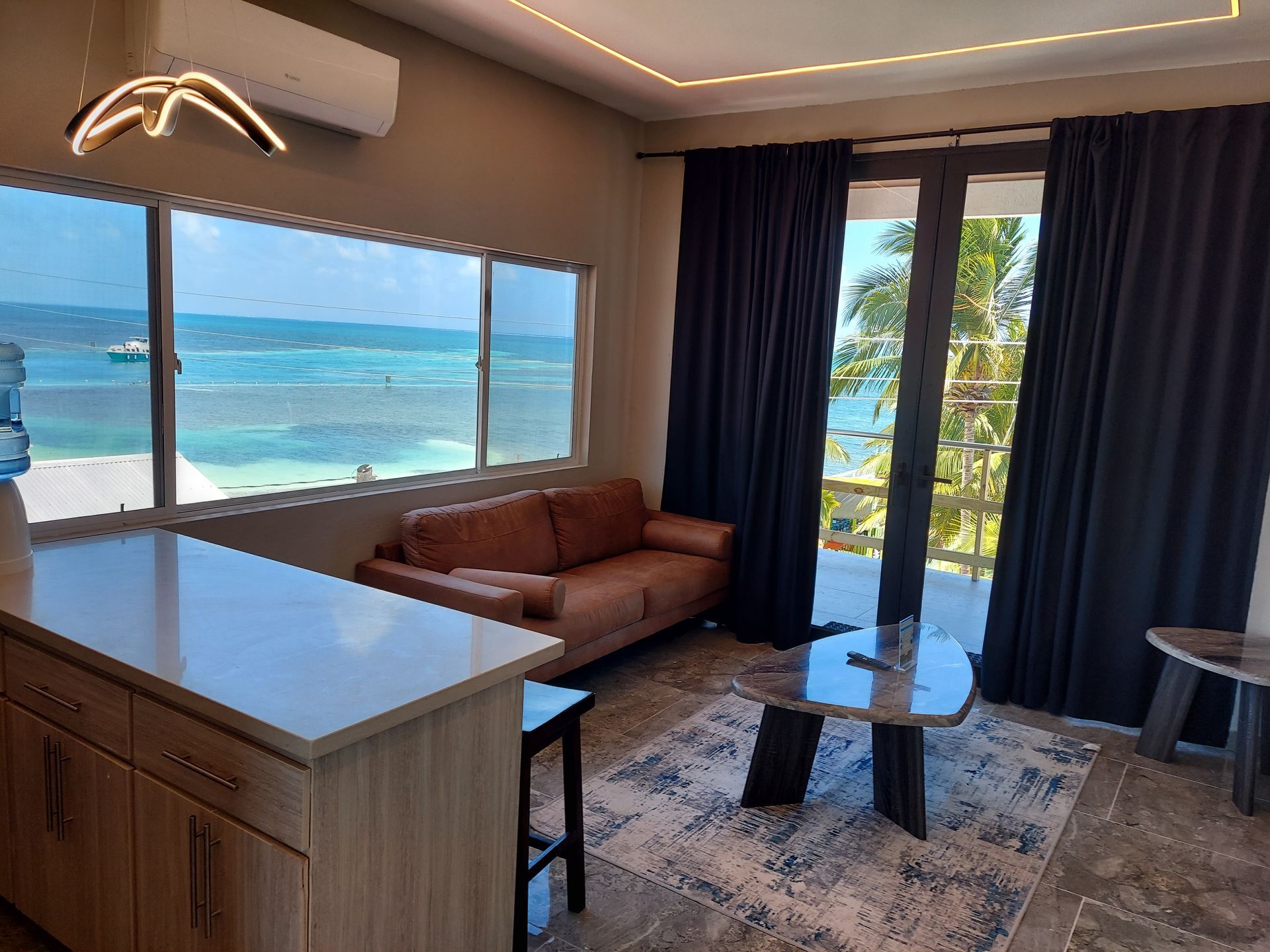 Kitchennett and living Area Luxury Condo