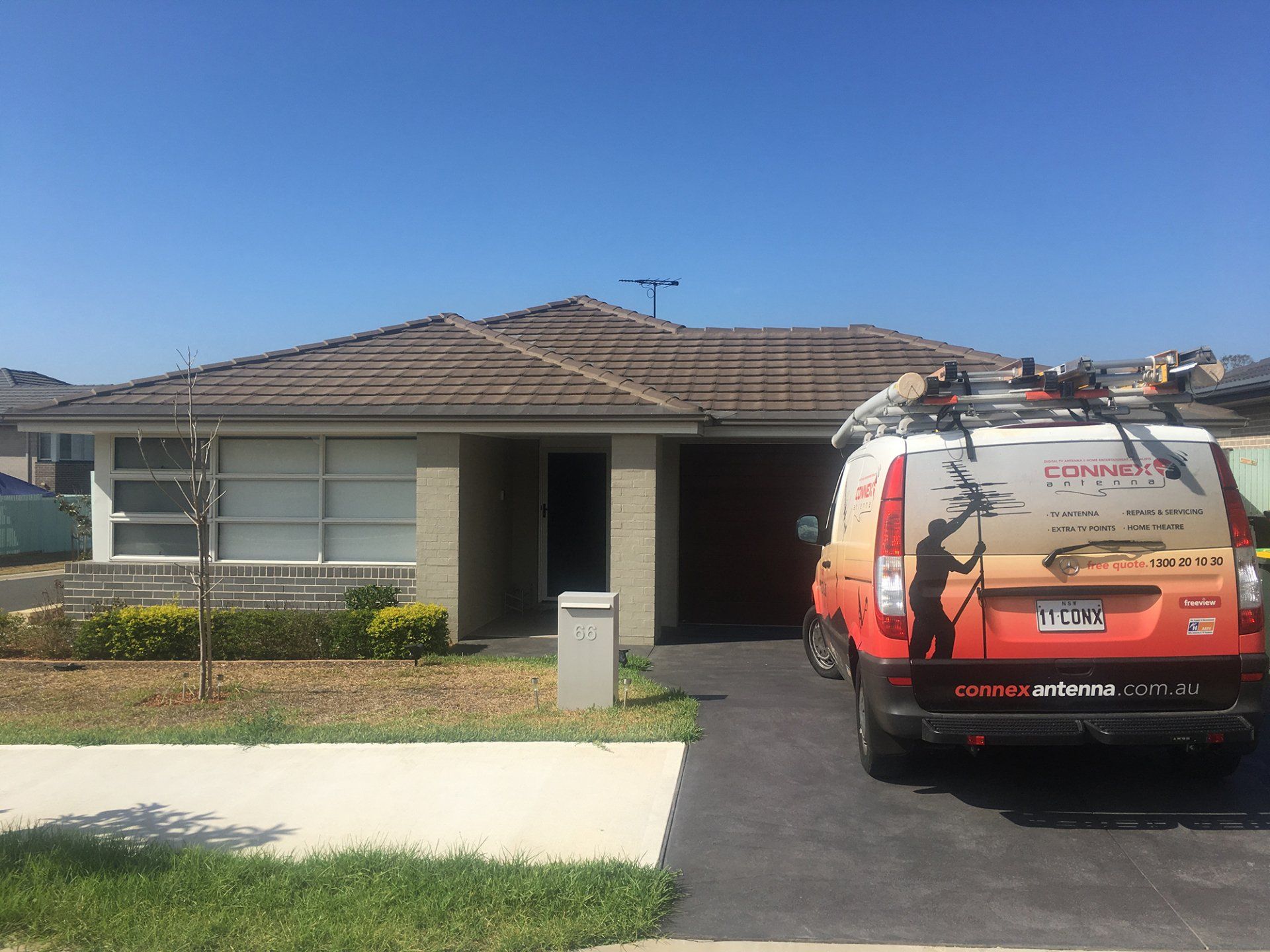 Company Van — Greater Sydney, NSW — Connex Antenna & Security