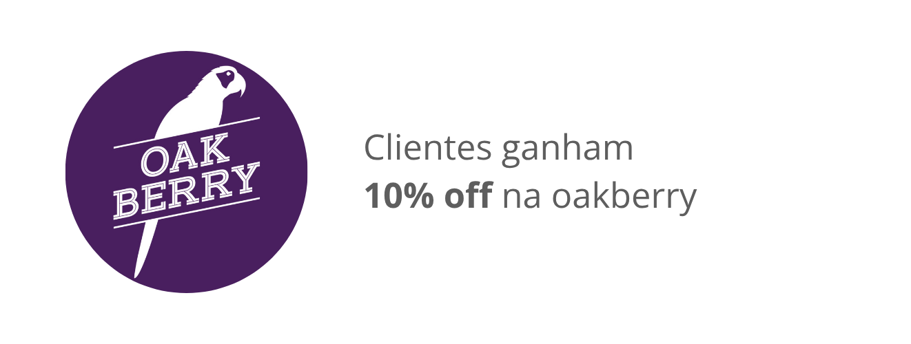 Logotipo da Veri Almeida com texto informando que os hóspedes do Hotel Dmax recebem 10% de desconto em suas compras.