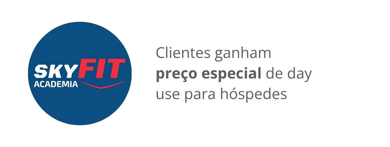 Logotipo do Vixe Bar com texto informando que os clientes do Dmax Hotel recebem 10% de desconto no bar.