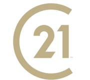 Gold &ldquo;21&rdquo; inside a circular &ldquo;C&rdquo; logo on a white background