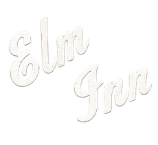 White cursive text reading &ldquo;Elm In&rdquo; on a plain white background
