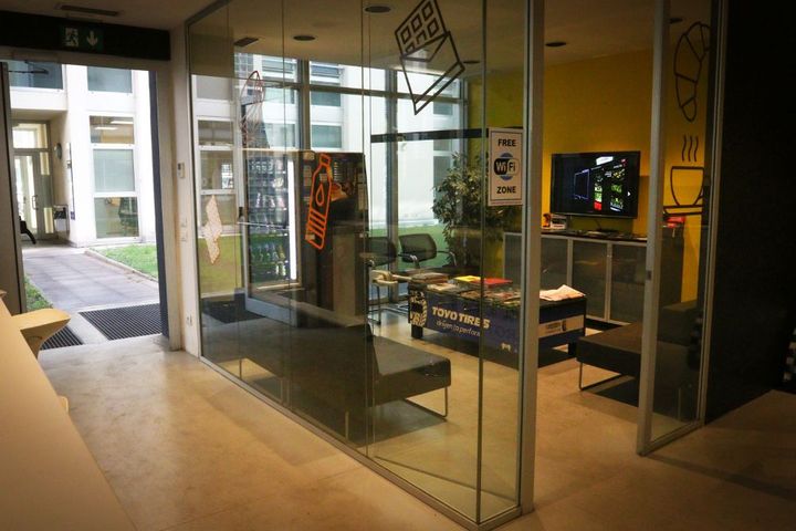 sala d'attesa accogliente