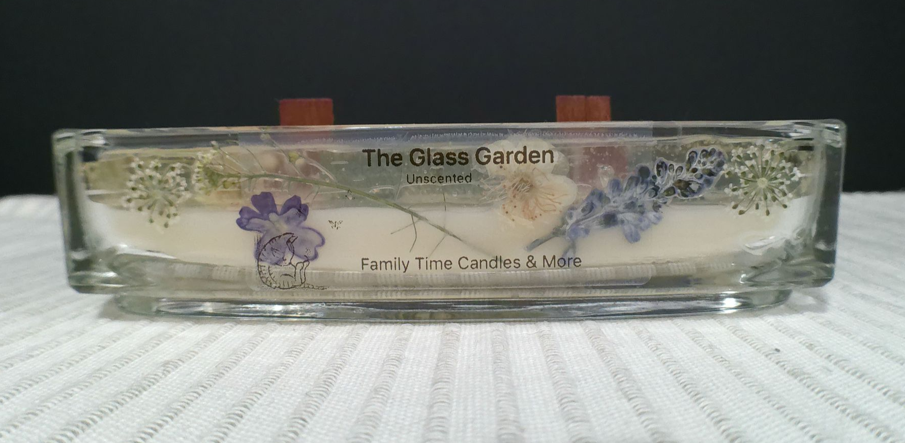 The Glass Garden Unscented Candle