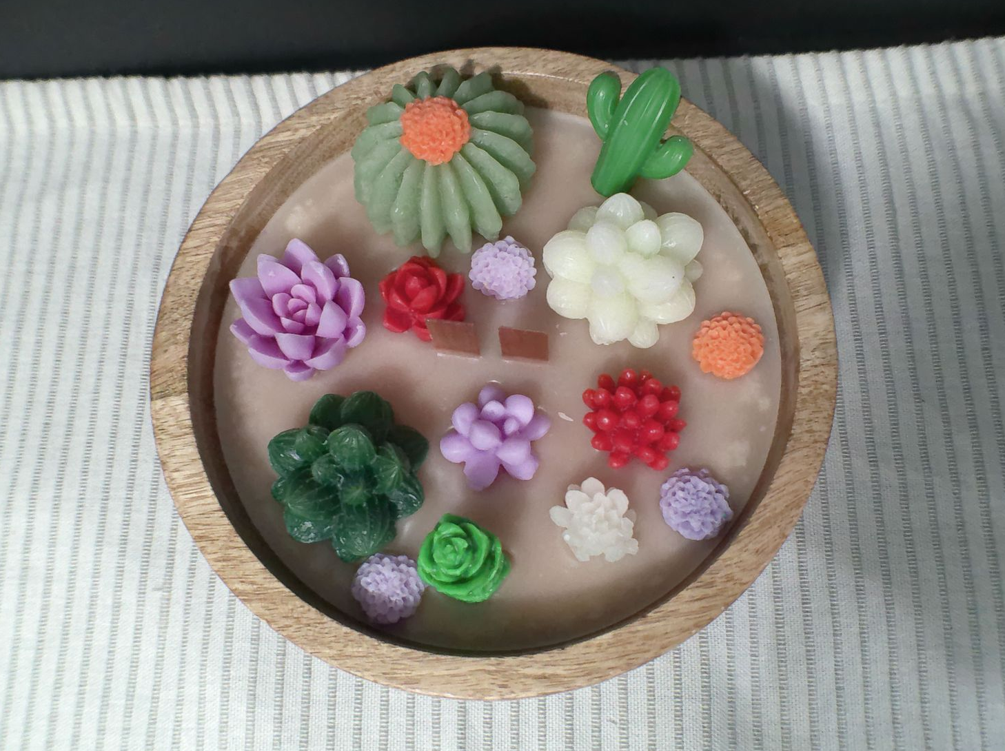 Succulent Scented Candle