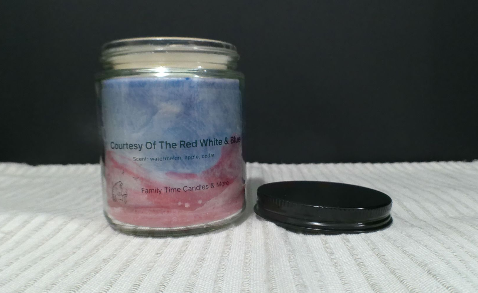 Courtesy  of the Red, White and Blue Scented Candle