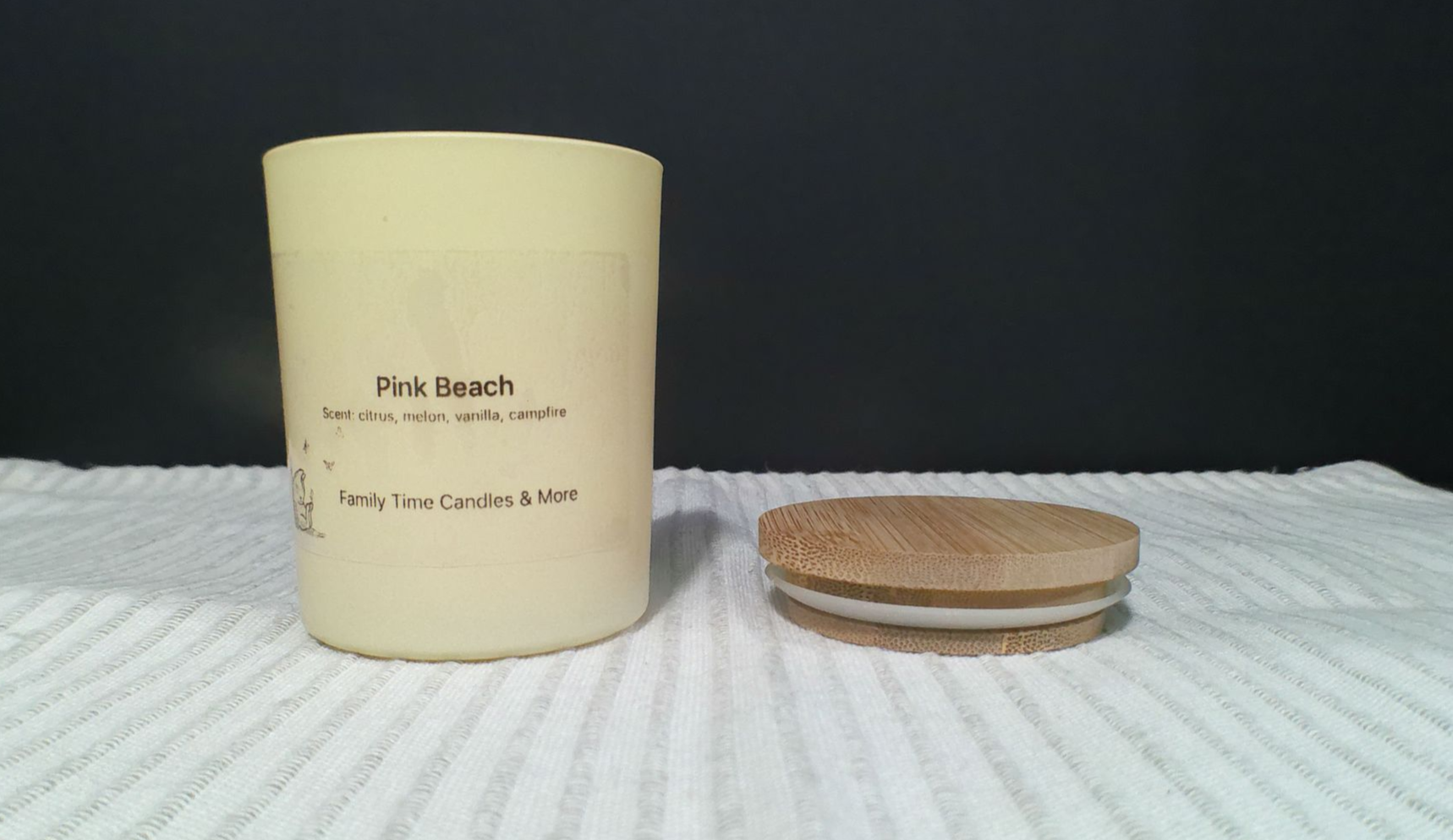 Pink Beach Scented Candle