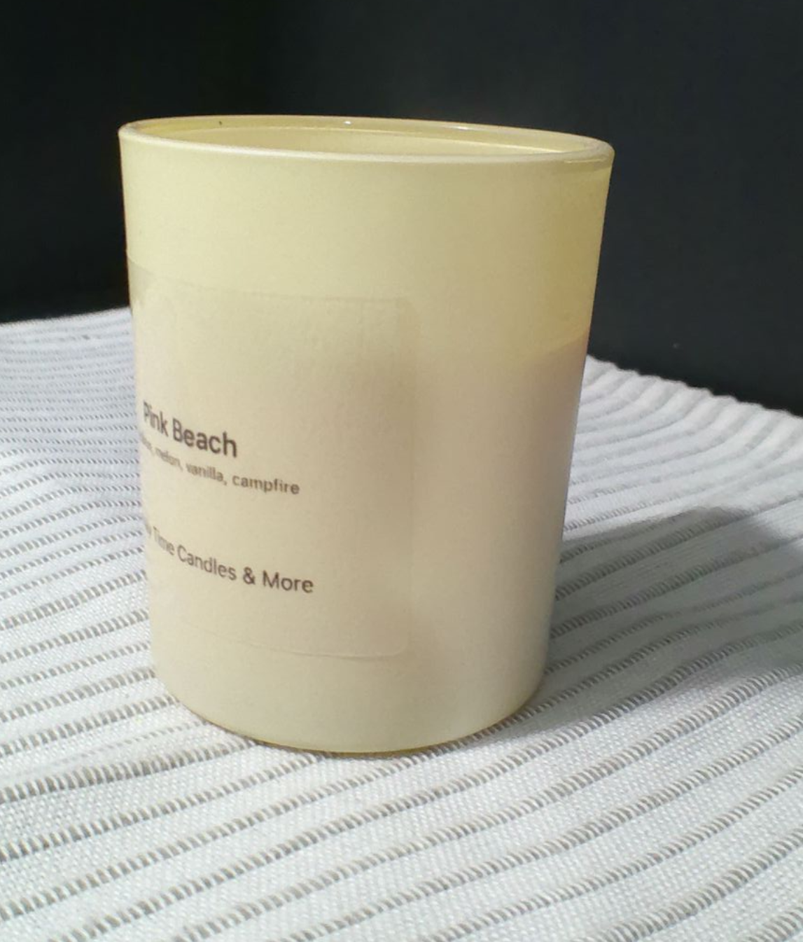 Pink Beach Scented Candle