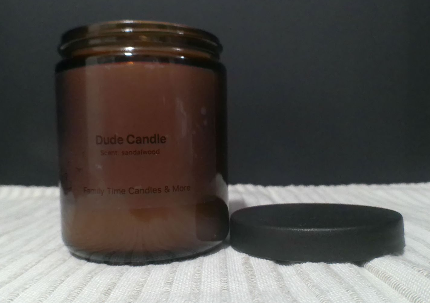 Dude Sandalwood Scented Candle