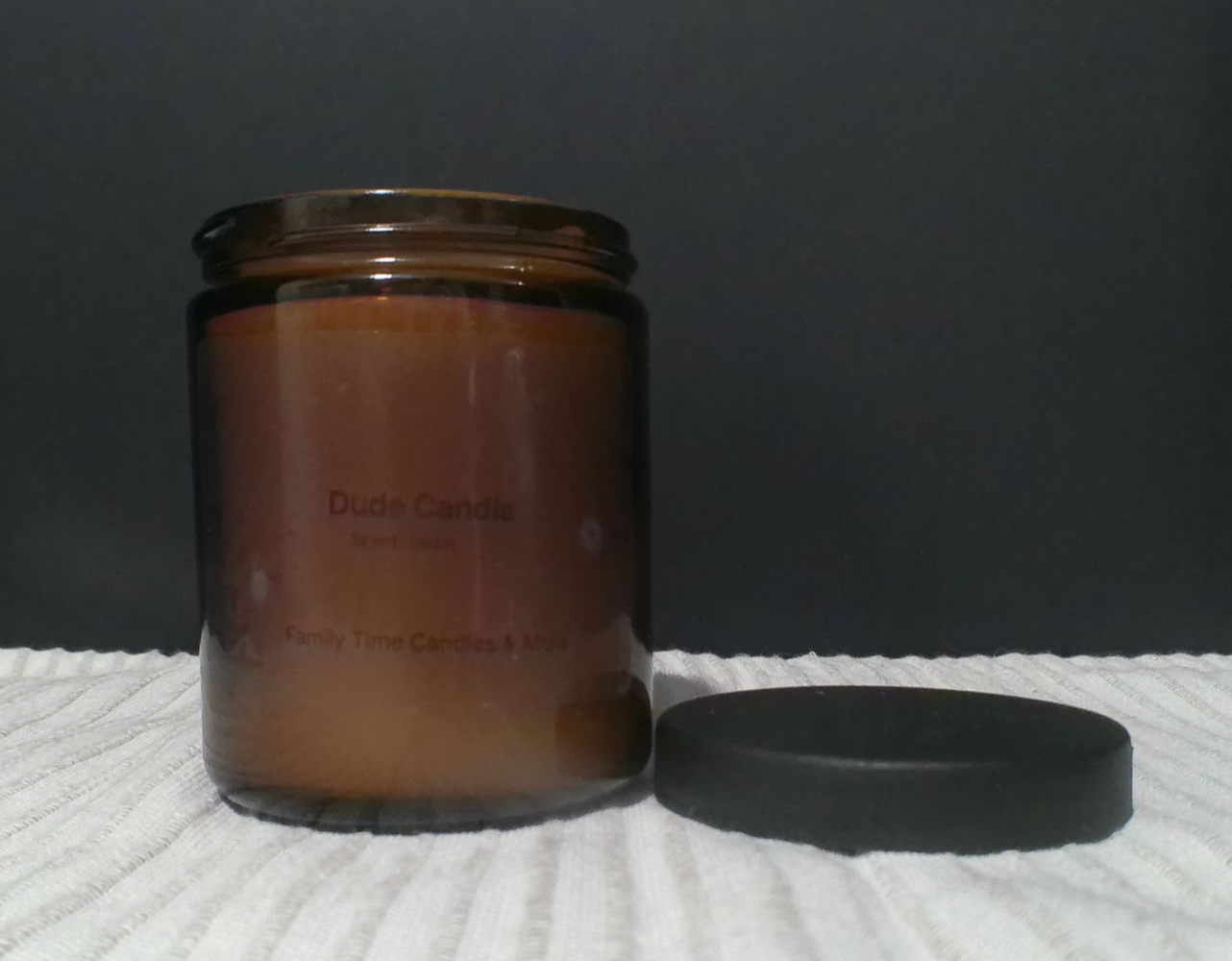 Dude Cedar Scented Candle