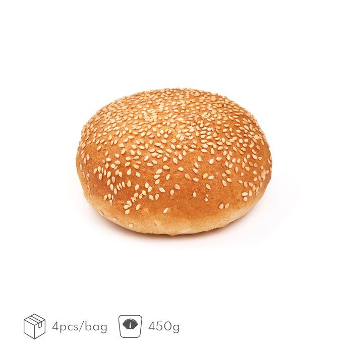 Burger Buns with sesame
