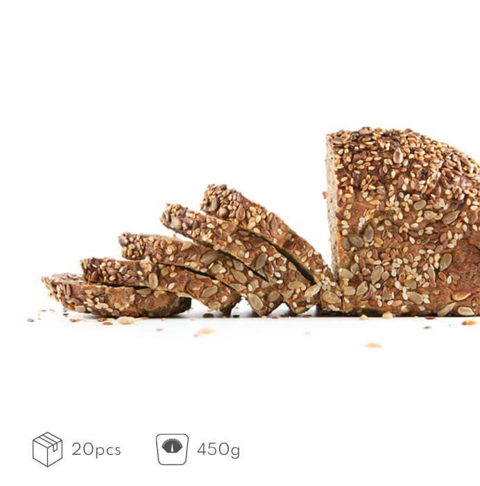 Multicereal Loaf Bread