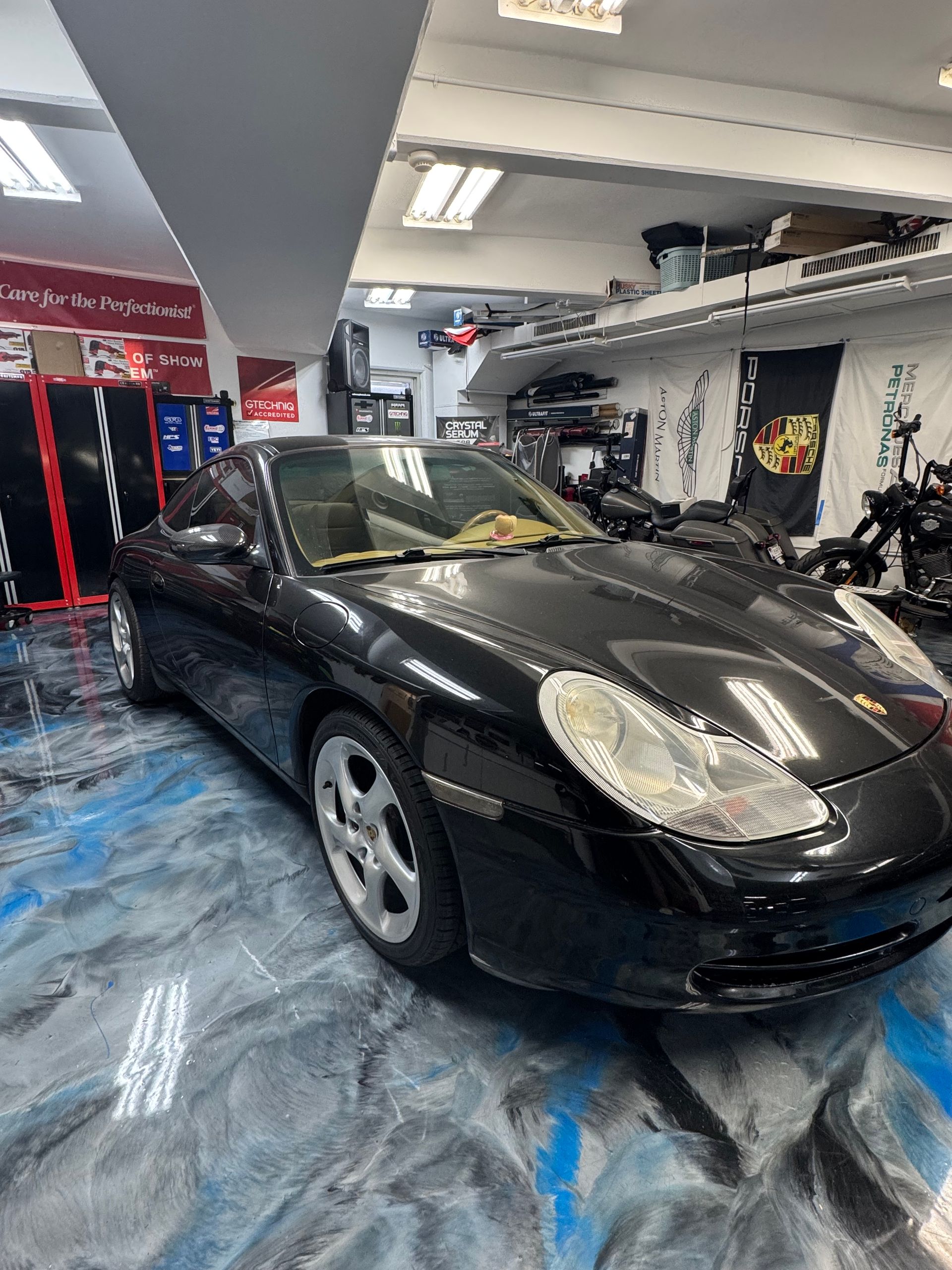 Porsche 911 before ceramic coating Honolulu