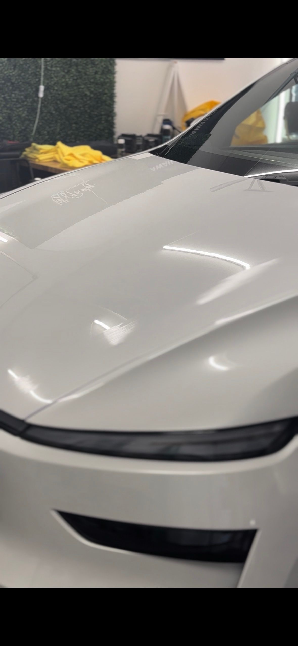 Tesla Model Y ceramic coating Oahu Hawaii