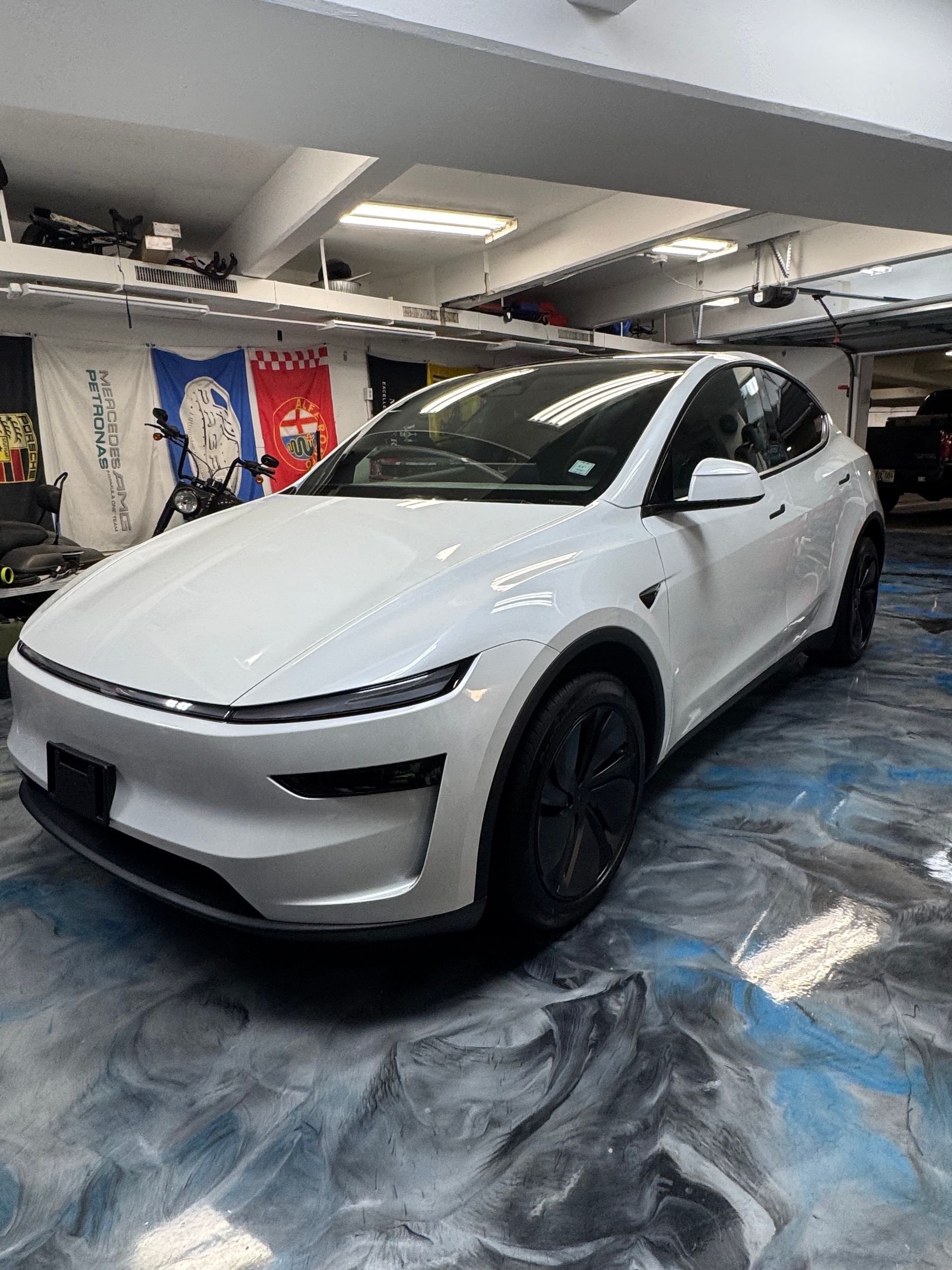 Tesla Model Y full front LPF installation Standard Paint Protection Oahu