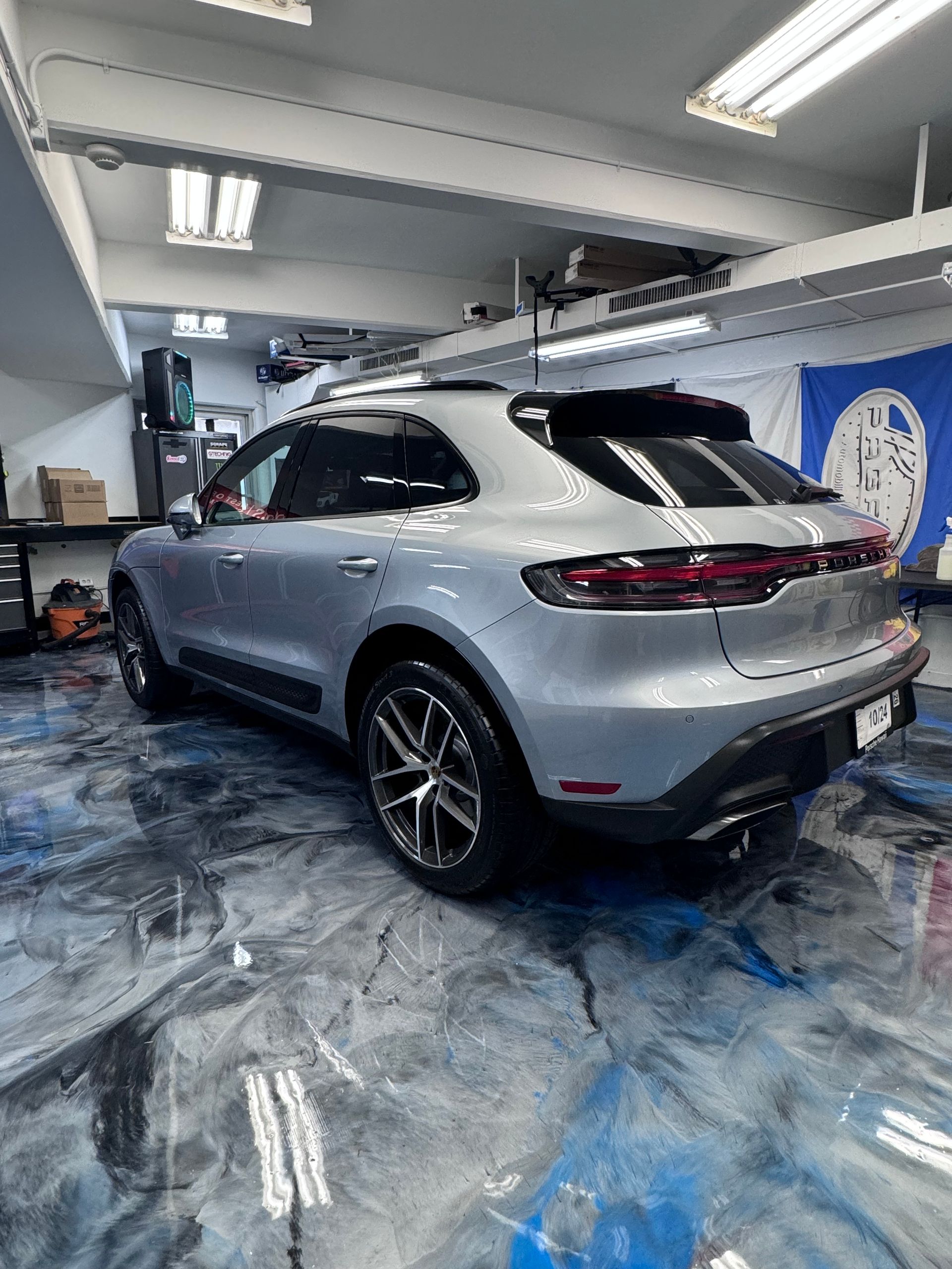 Porsche Macan paint correction ceramic Honolulu