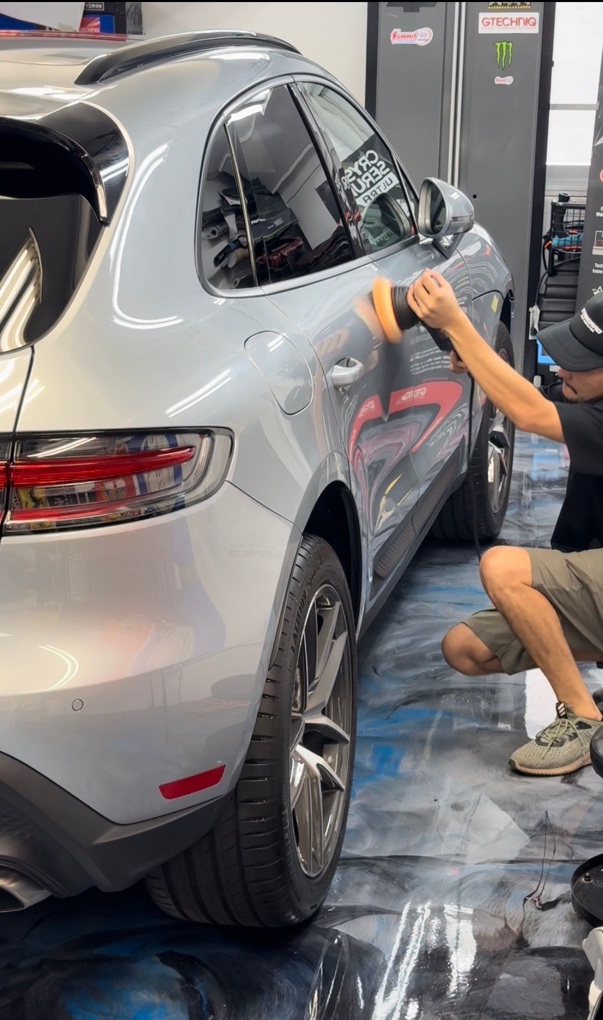 Standard Paint Protection — Porsche Macan paint correction polishing Honolulu Hawaii