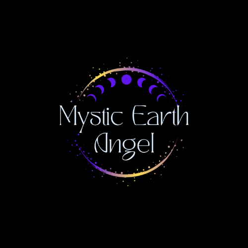 It is a logo for a mystic earth angel.