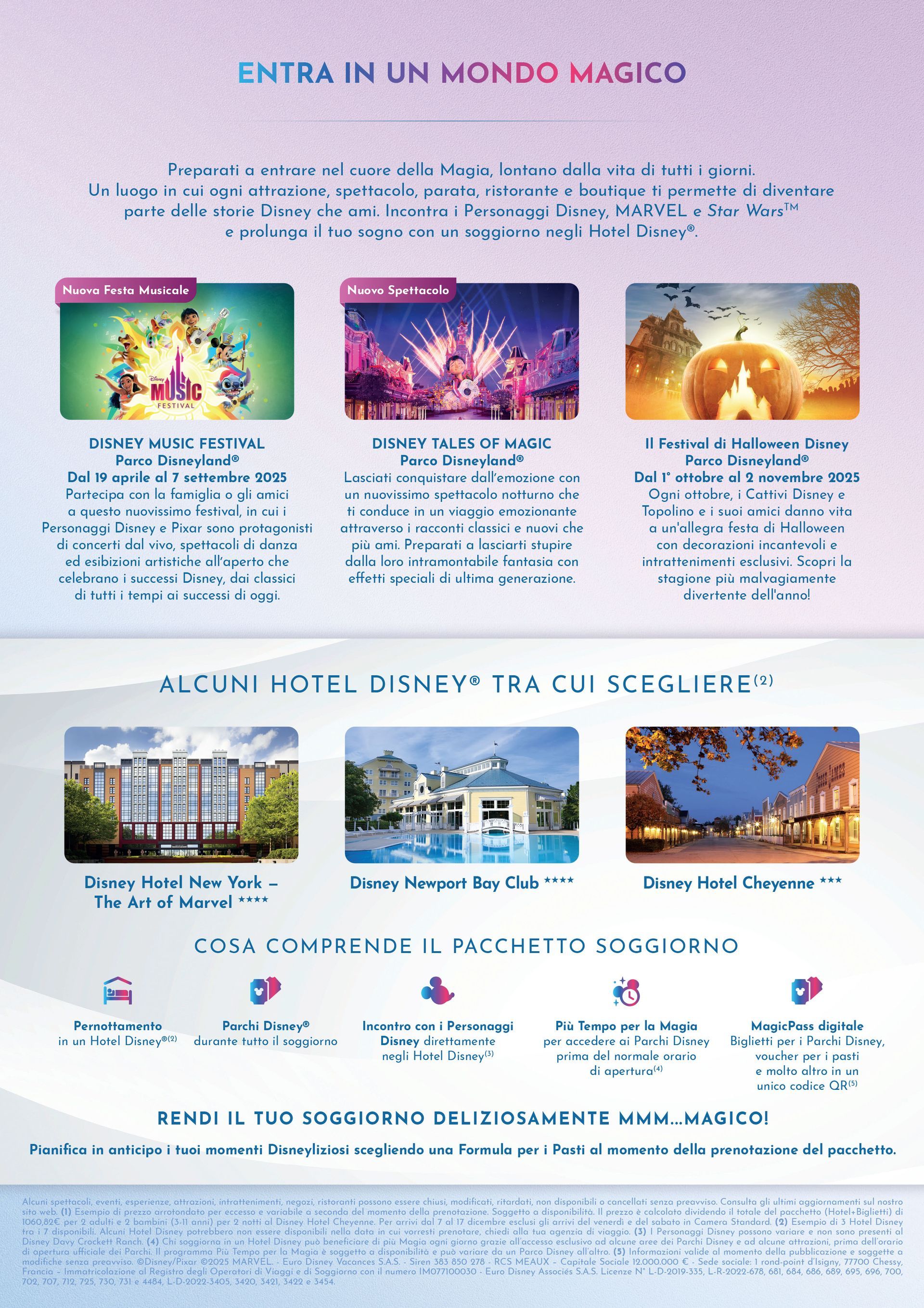 Soggiorno magico a Disneyland Paris