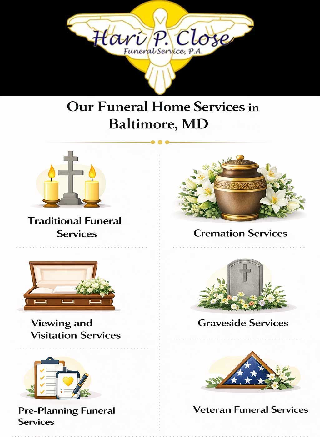 Our Funeral Home Services in Baltimore, MD