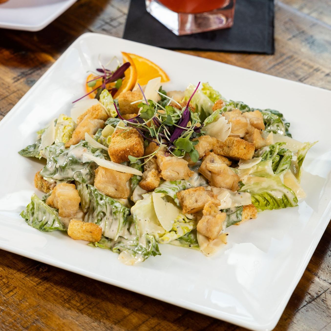 Ceasar salad delivered from Tony Tenderonis in Denver