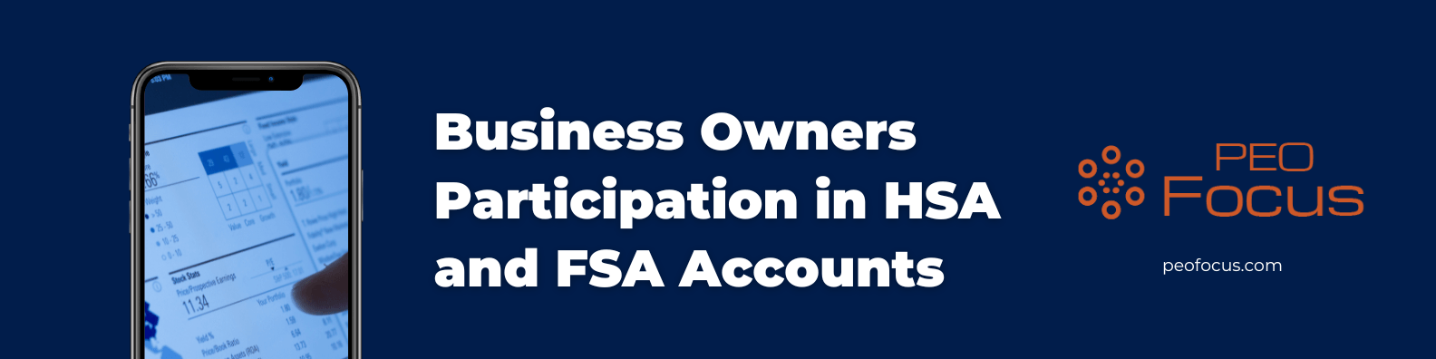 Business Owners Guidelines for HSA and FSA Accounts