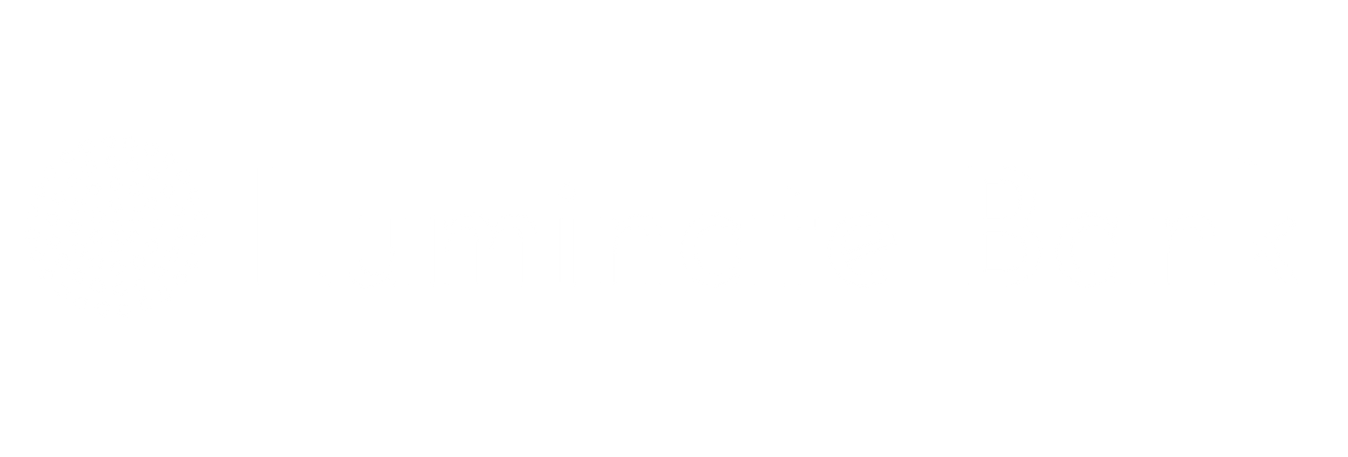 A white background with a rainbow colored circle on it.
