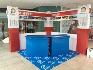 cartone promozionale infopoint