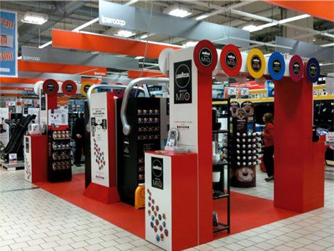 cartone promozionale lavazza