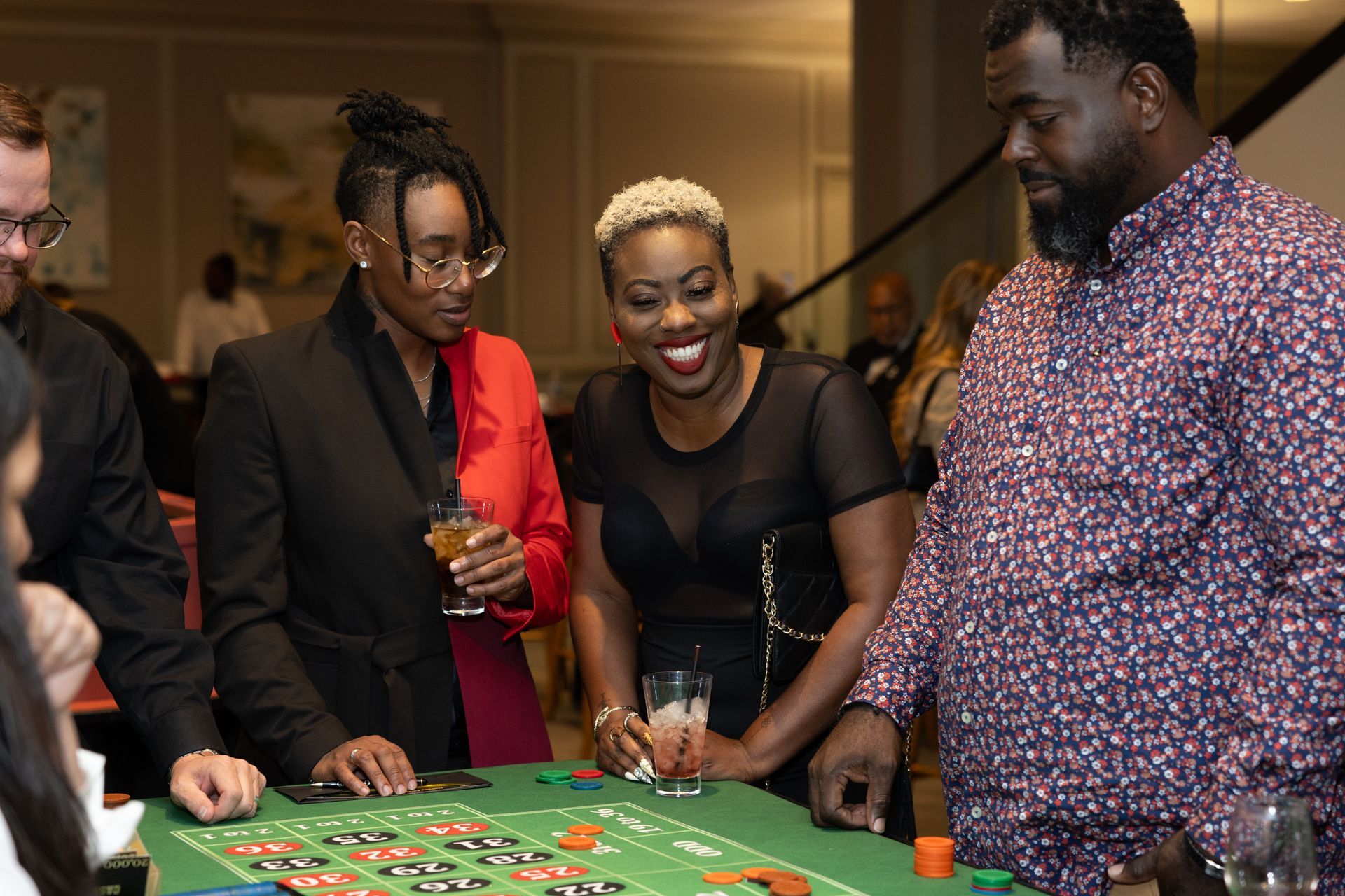 Camillo Companies employees at holiday party