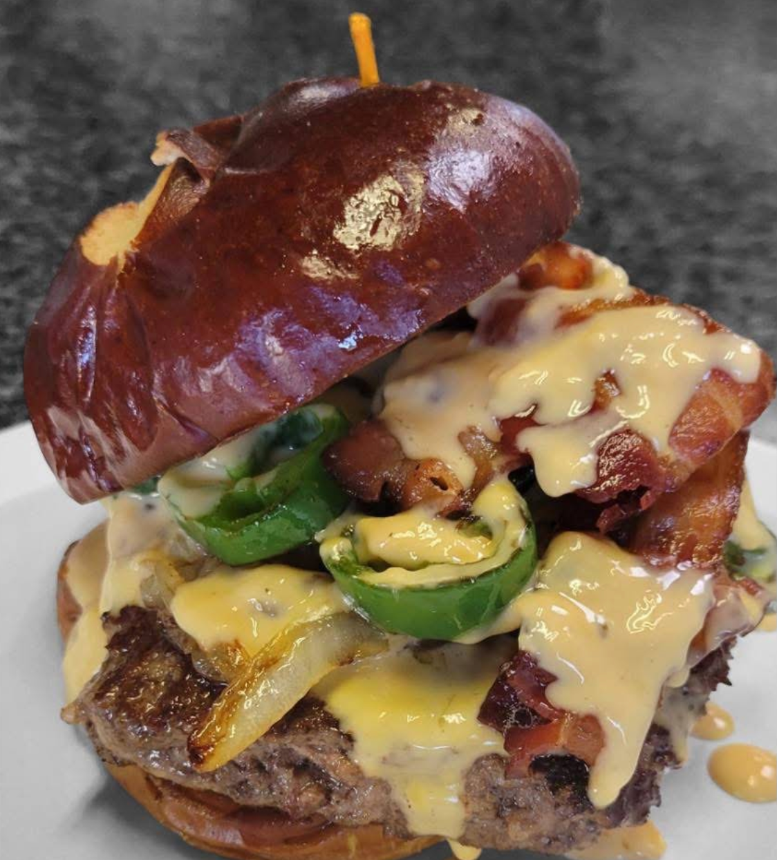 Nutz Deep II signature burger
