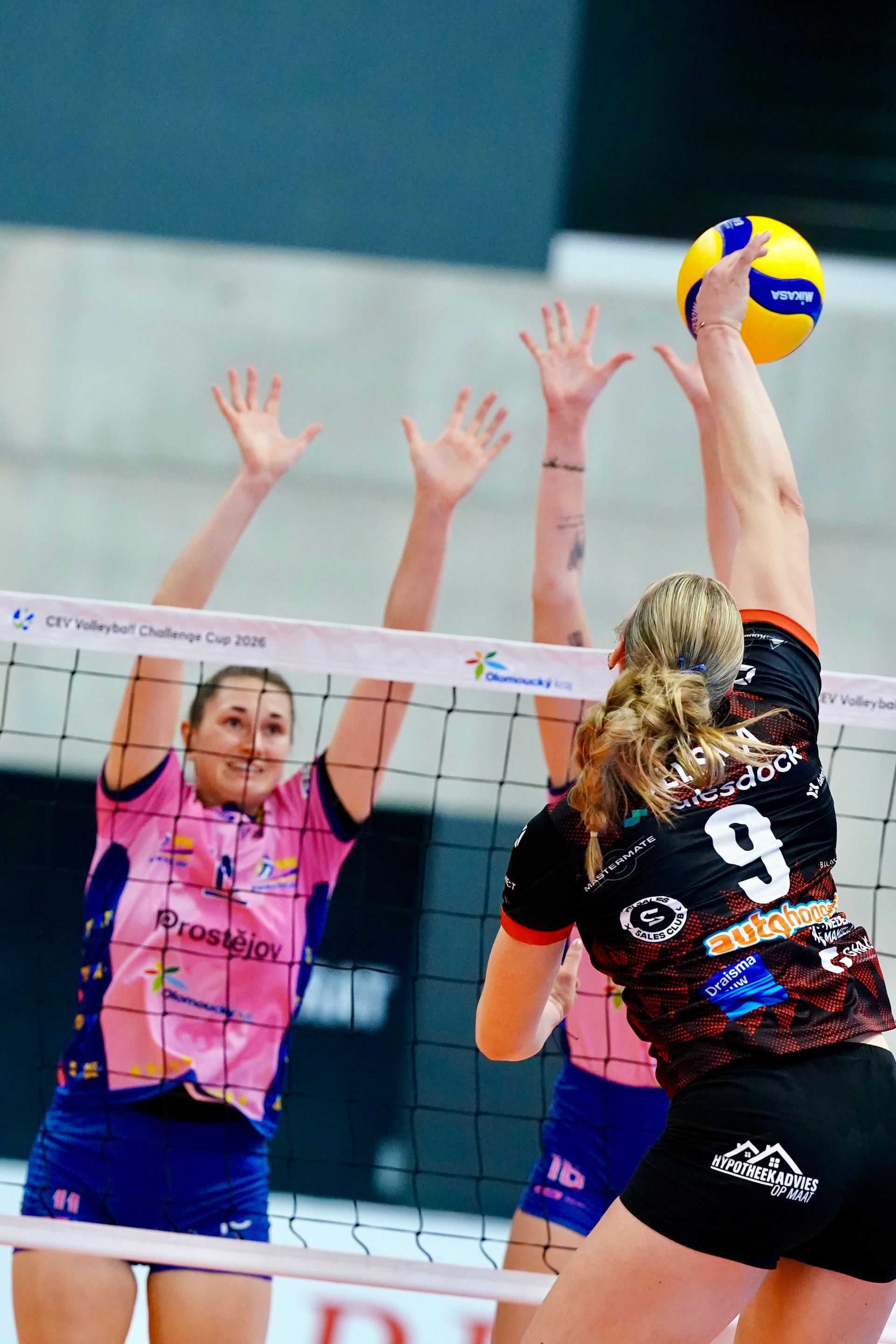 Yfke Jelsma #9
CEV Challenge cup
©2026-Strikwerda Fotografie
Eredivisie volleybal 
Nevobo