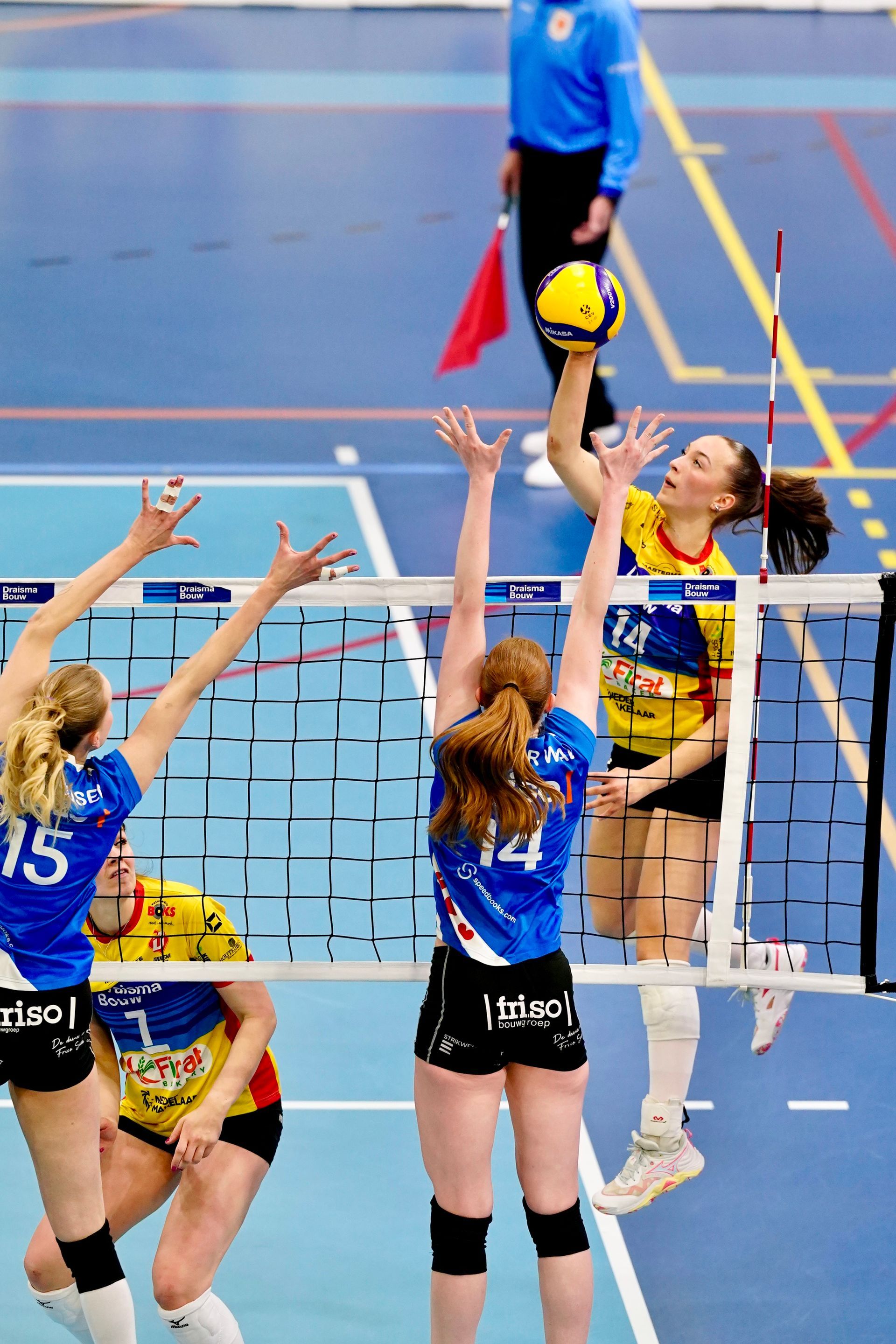 Saar Meijer #14
©2026-Strikwerda Fotografie
Eredivisie volleybal 
Nevobo
