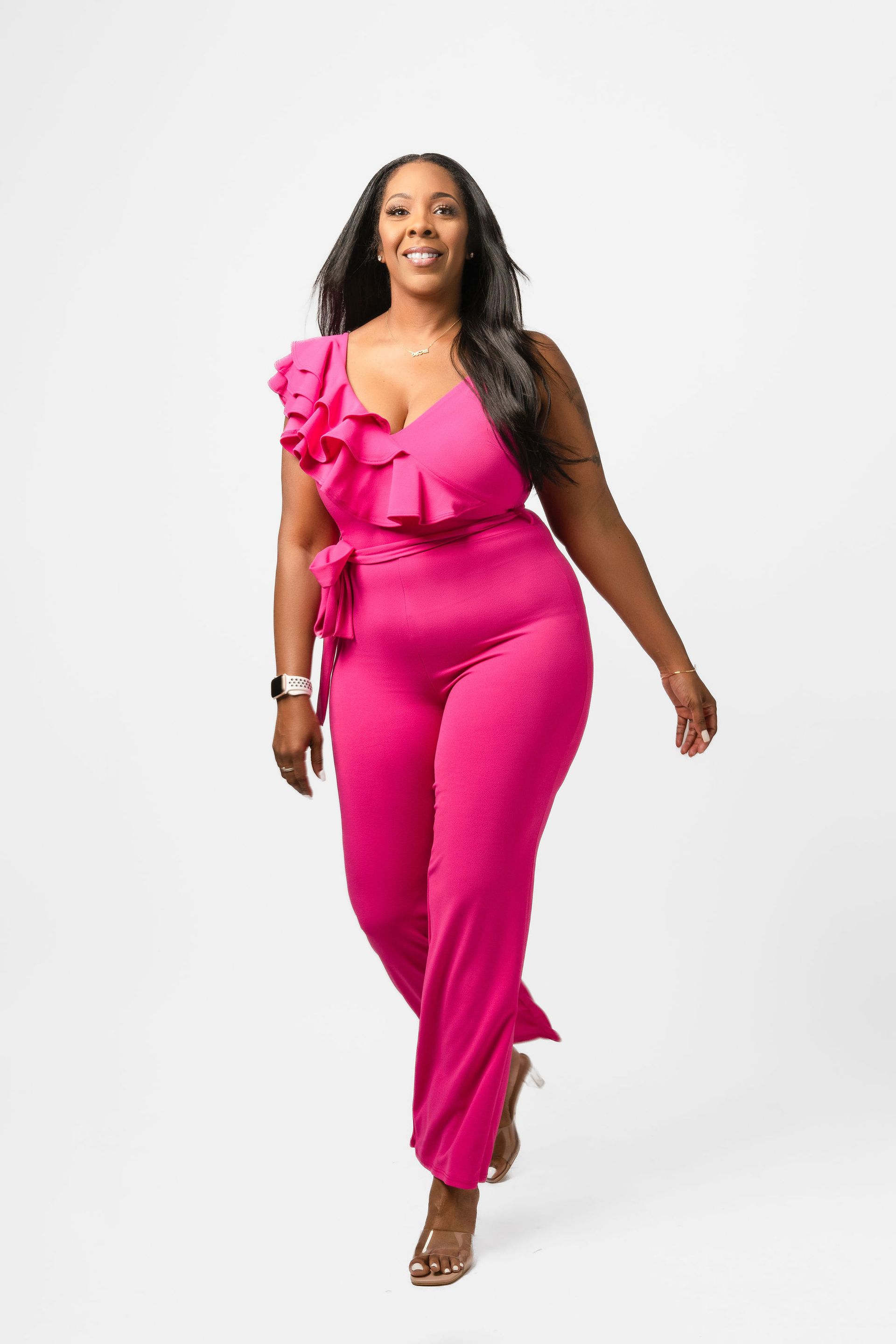 Pretty in Pink Jumpsuit