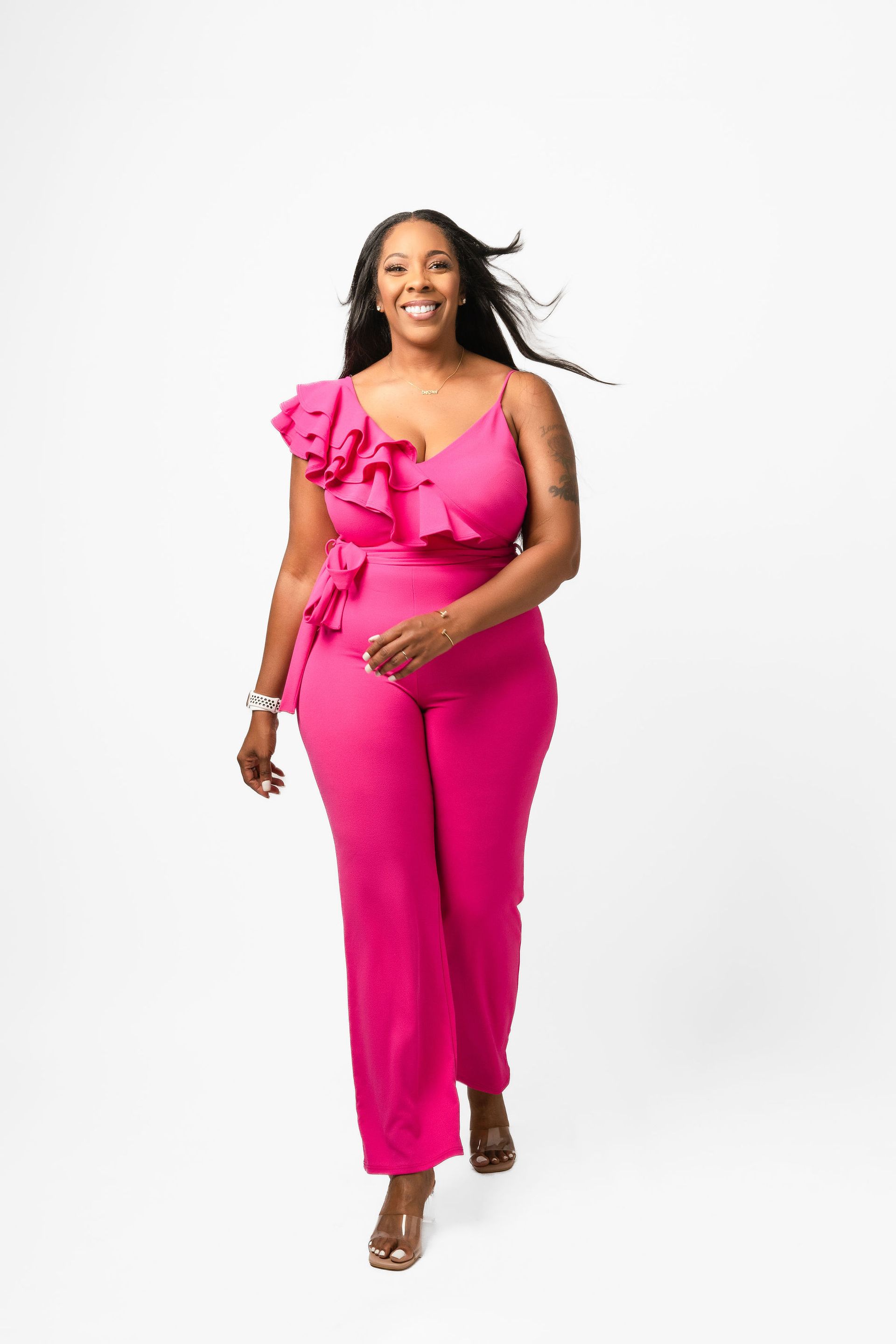 Pretty in Pink Jumpsuit