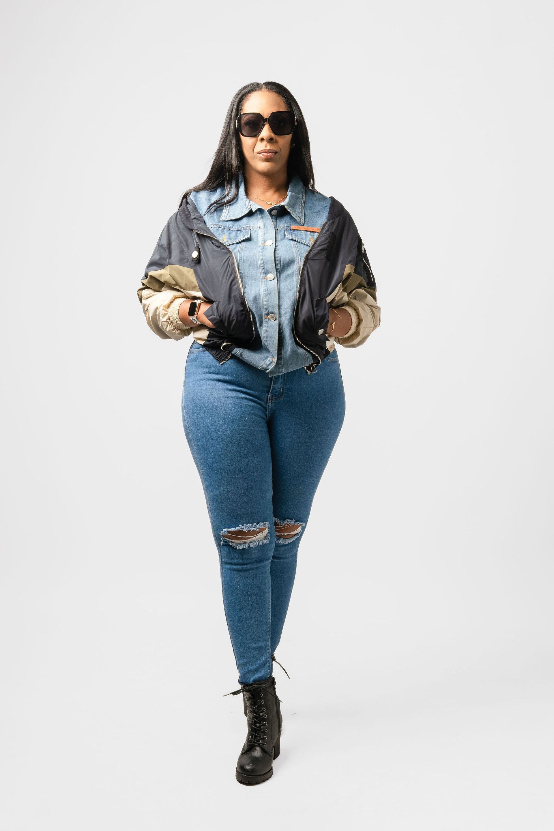 A Day For a Jean and Windbreaker Jacket