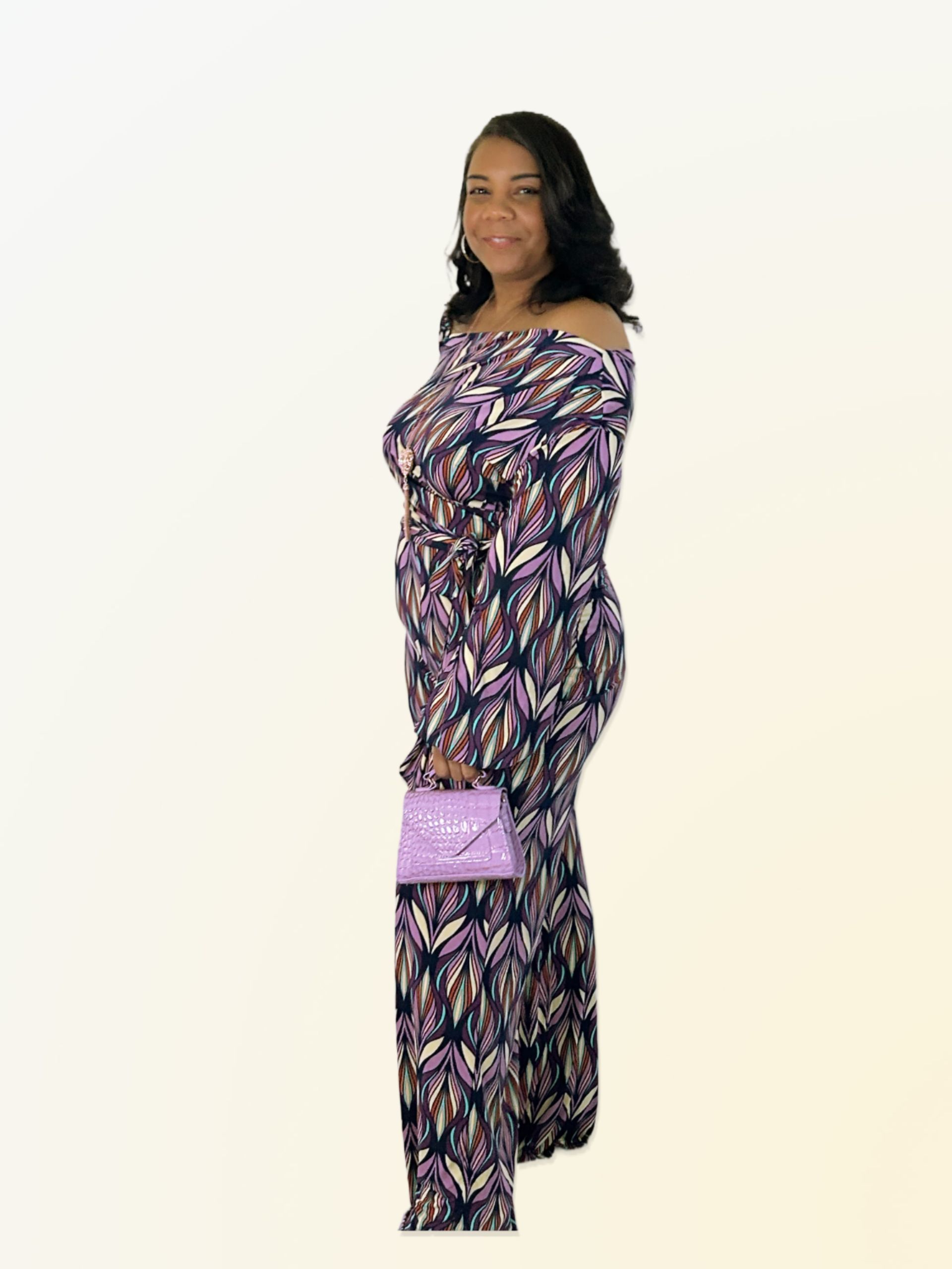 Plus Size: Purple Obsession Jumpsuit
