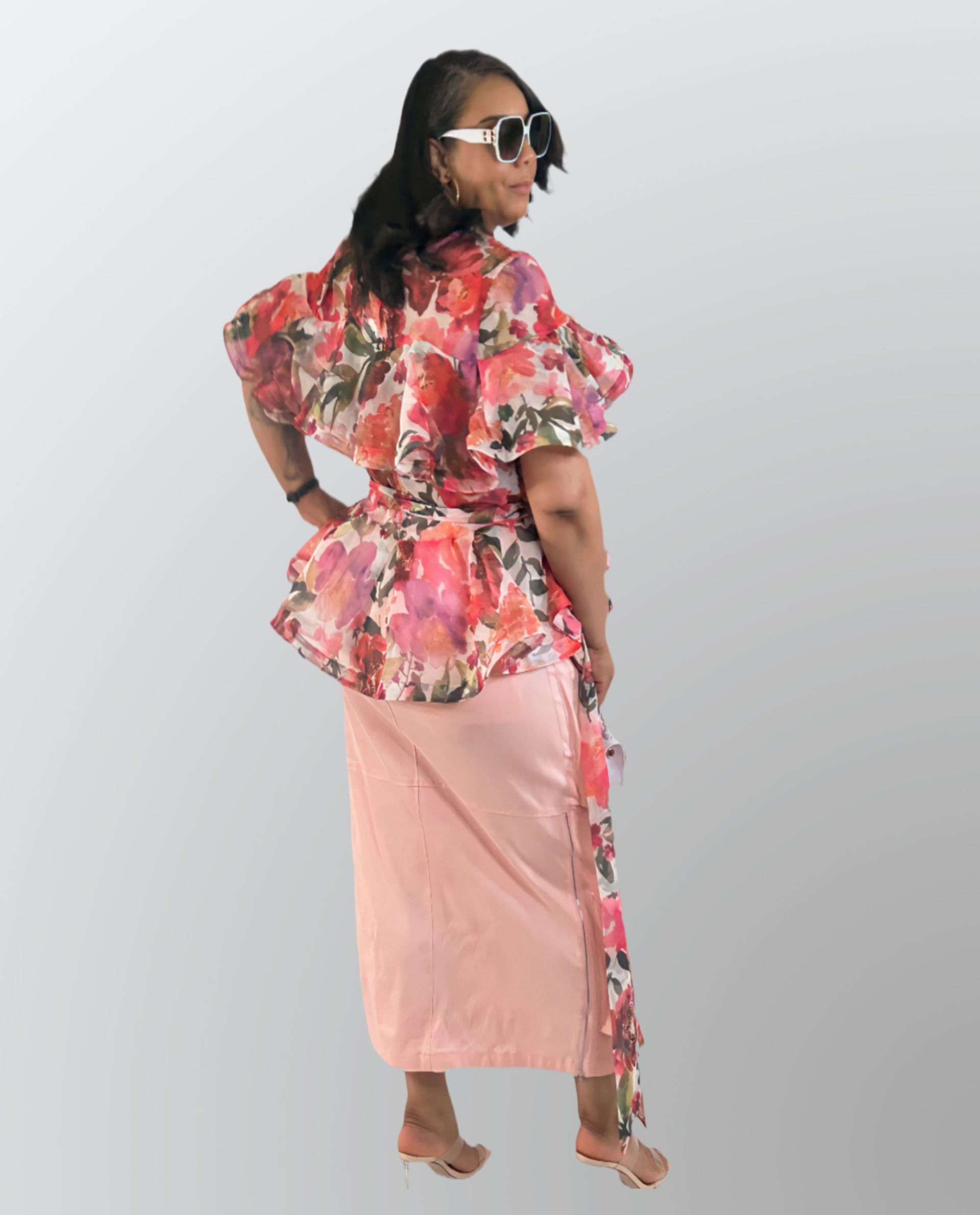 Plus Size: Pink in Harmony Shirt w/ Pockets