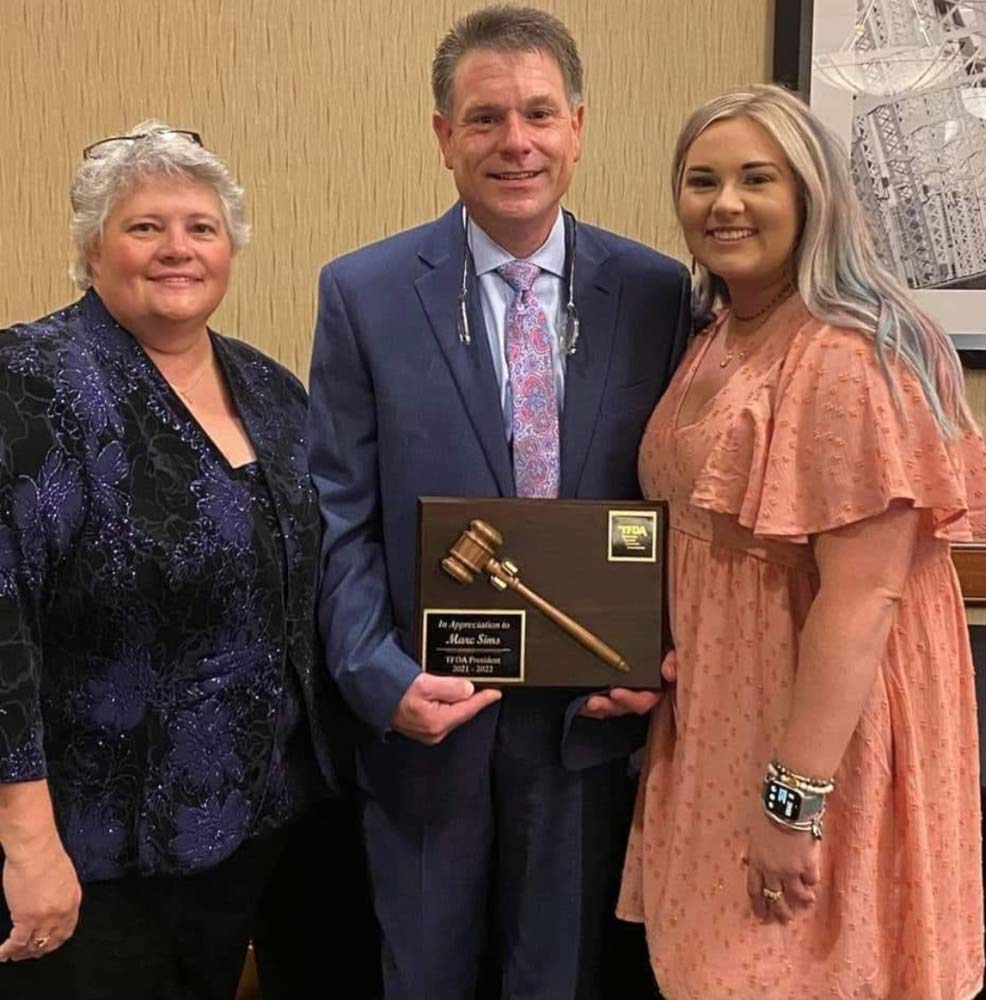 Marc & Angela Sims, Abbie Forrester