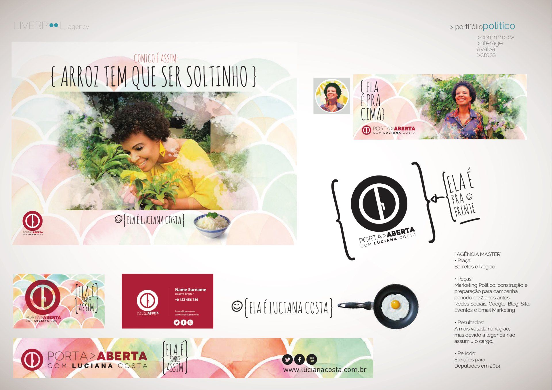 Apresentação da identidade visual da marca 