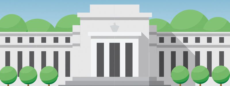a vector drawing of a large white building with trees in front of it, such as a federal building.