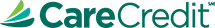 CareCredit logo in teal and green with a stylized leaf element.