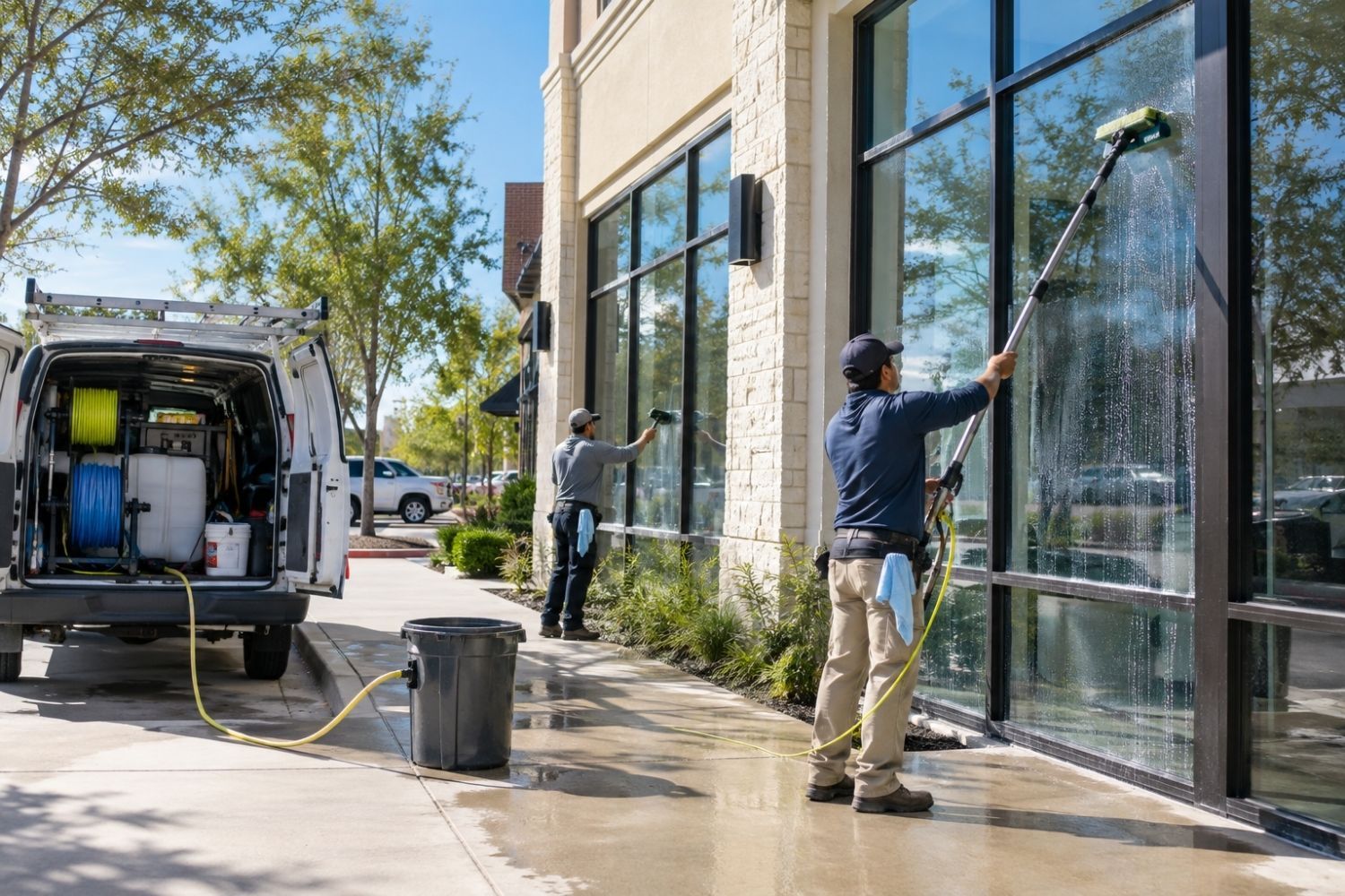 What Insurance Does a Texas Window Cleaning Franchise Need? Liability, Property, Auto, Cyber, and Wo