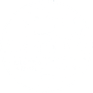Logo for Element Restaurant & Bar with white text and orange flame on dark background