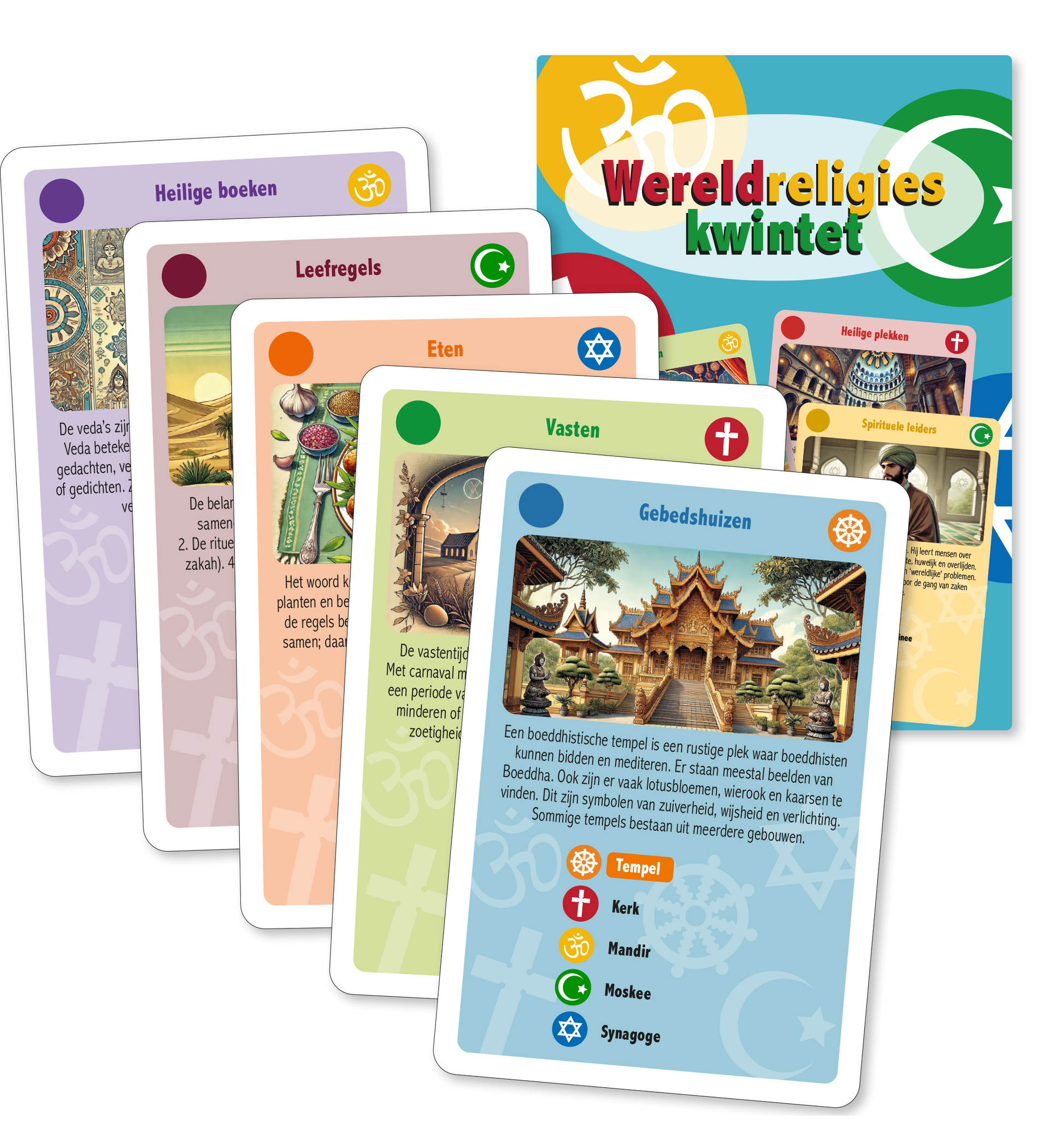 Kwintet, doosje en kaarten image