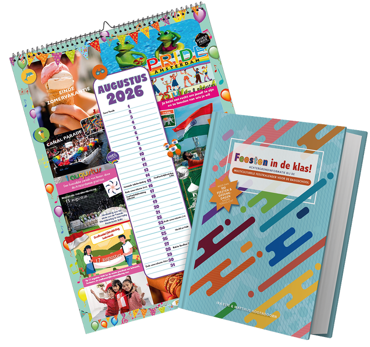 Multiculturele feestkalender en boek Multiculturele feestkalender en boek image