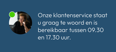 openingstijden HC Beveiliging klantenservice van 9.30 / 17.30 uur maandag tot vrijdag en vrouw die aan het telefoneren is.
